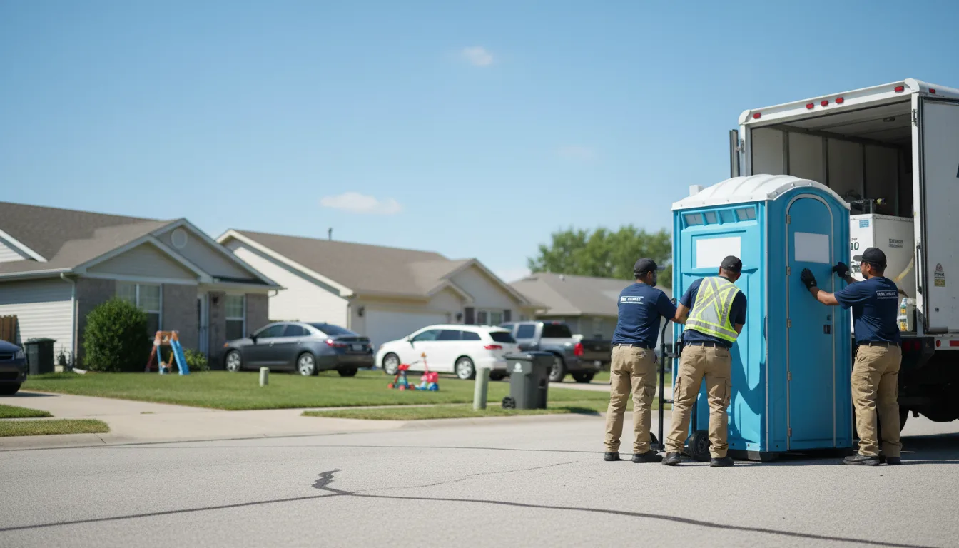 Standard Porta Potty Rentals in Rushville, OH near me